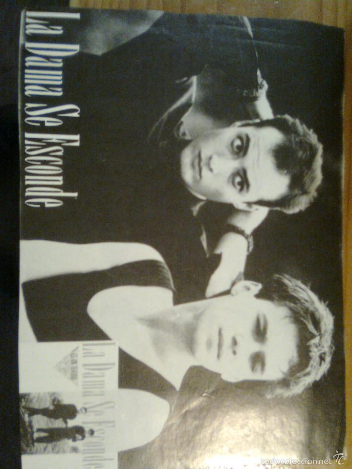 Fotos von Musikern: La Dama Se Esconde - Es un teatro- poster promo recorte El Gran Musical (1988)