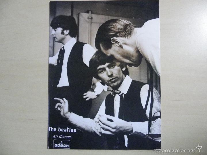 Photos of Singers: &iexcl;&iexcl;&iexcl;&iexcl;&iexcl; THE BEATLES &iexcl;&iexcl;&iexcl;&iexcl;&iexcl; FOTOGRAFIA DE PROMOCI&Oacute;N ODEON - COPIA DEL ORIGINAL -