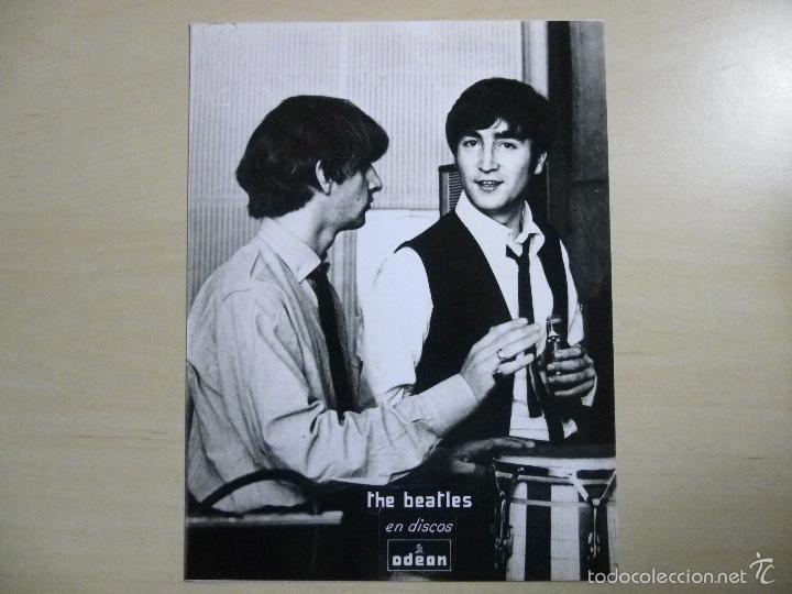 Photos of Singers: &iexcl;&iexcl;&iexcl;&iexcl;&iexcl; THE BEATLES &iexcl;&iexcl;&iexcl;&iexcl;&iexcl; FOTOGRAFIA DE PROMOCI&Oacute;N ODEON - COPIA DEL ORIGINAL -