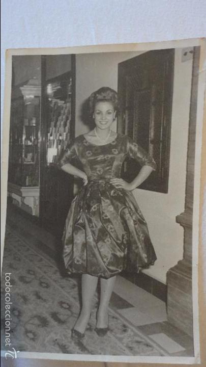 Fotos de Cantantes: ANTIGUA FOTOGRAFIA.CARMEN SEVILLA.INEDITA? FOTO REINA.SEVILLA.A&Ntilde;OS 60.