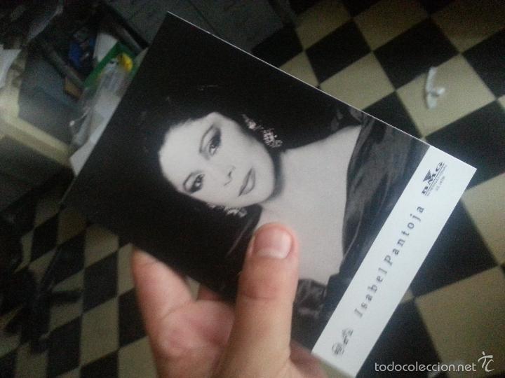 Fotos de Cantantes: estampa isabel pantoja tama&ntilde;o postal 15 x 10 cm - nueva edicion