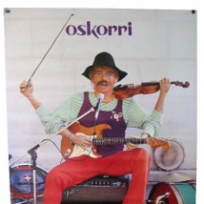 Fotos de Cantantes: OSKORRI “IN FRAGANTI” (1986). CARTEL PROMOCIONAL DEL ÁLBUM.. Lote 61740468