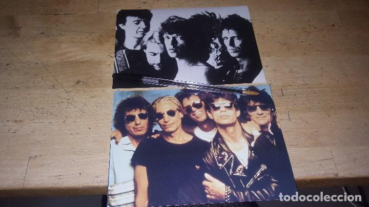 Fotos de cantantes: Fotografias promocionales para prensa de rolling stones, 17,5 x 12,5 cm.