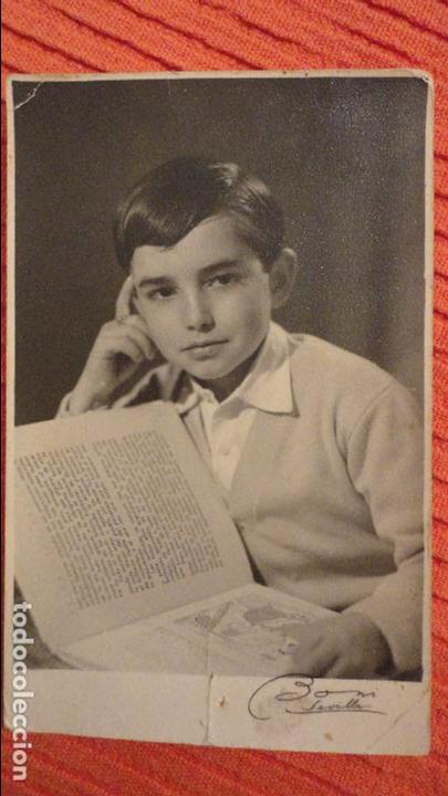 Fotos de Cantantes: ANTIGUA FOTOGRAFIA ORIGINAL..JOSELITO.FOTO BONI.SEVILLA.