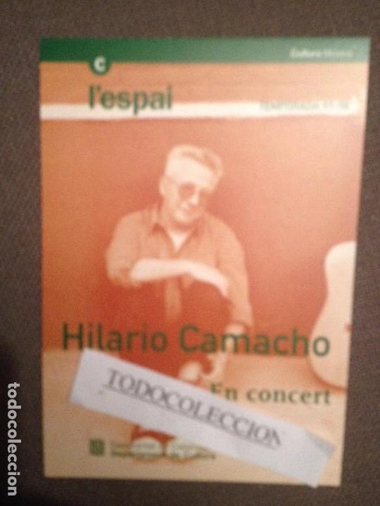 Photos of Singers: POSTAL L'Espai 97-98 HILARIO CAMACHO En concert