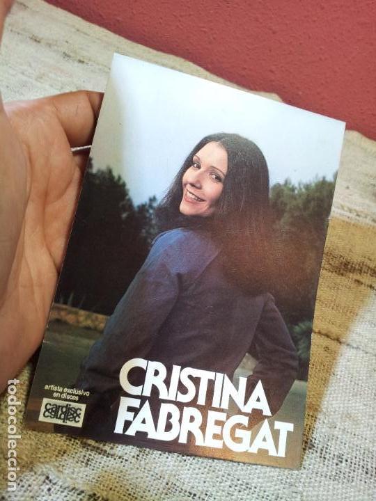 Fotos von Musikern: FOTO FOTOGRAFIA PROMOCIONAL A&Ntilde;OS 80 CRISTINA FABREGAT...TAMA&Ntilde;O POSTAL