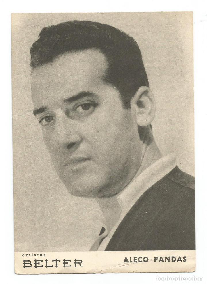 Photos of Singers: ALECO PANDAS  TENOR ARTISTAS BELTER - Original