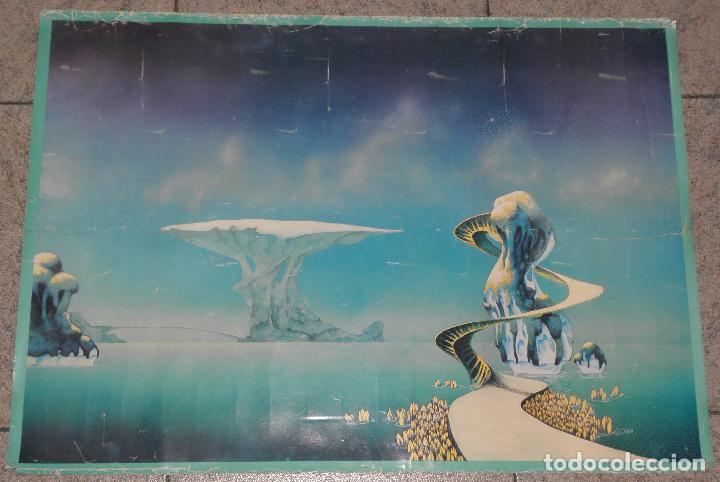 Photos de Chanteurs et Chanteuses: POSTER DE YES A&Ntilde;OS 80 MEDIDAS 84 X 59,5 ORIGINAL