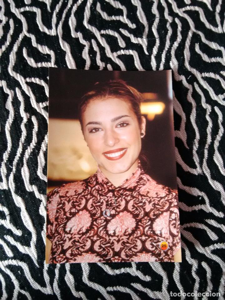 Fotos de cantantes: FOTO POSTAL OPERACI&Oacute;N TRIUNFO 1, OT 1 GISELA, GESTMUSIC 2002 (N&ordm; 25)