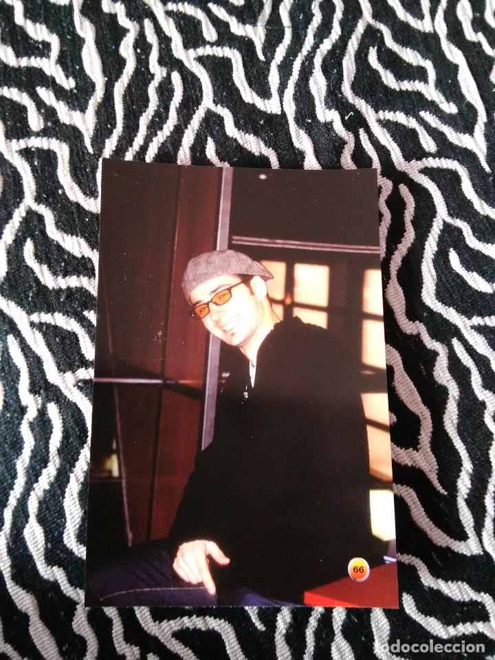 Fotos de cantantes: FOTO POSTAL OPERACI&Oacute;N TRIUNFO 1, OT 1 ALEJANDRO, GESTMUSIC 2002 (N&ordm; 66)