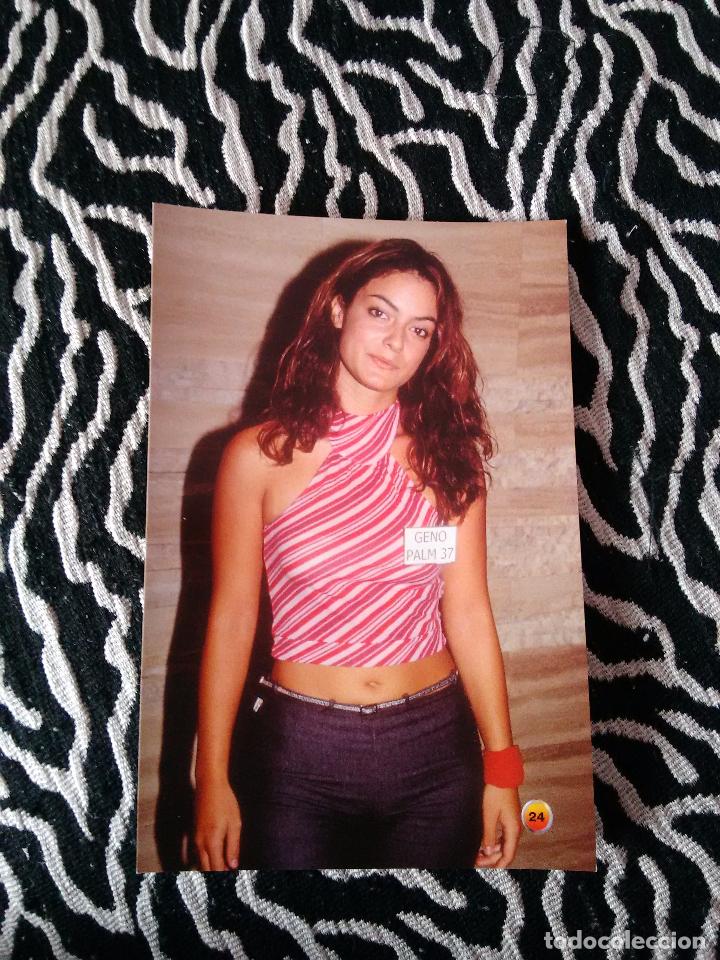 Fotos de Cantantes: FOTO POSTAL OPERACI&Oacute;N TRIUNFO 1, OT 1 GENO, GESTMUSIC 2002 (N&ordm; 24)