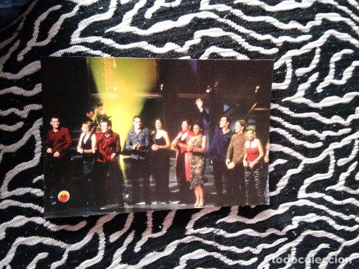 Fotos de cantantes: FOTO POSTAL OPERACI&Oacute;N TRIUNFO 1, OT 1 BISBAL CHENOA ROSA ALEX GISELA JUAN... GESTMUSIC 2002 (N&ordm; 65)