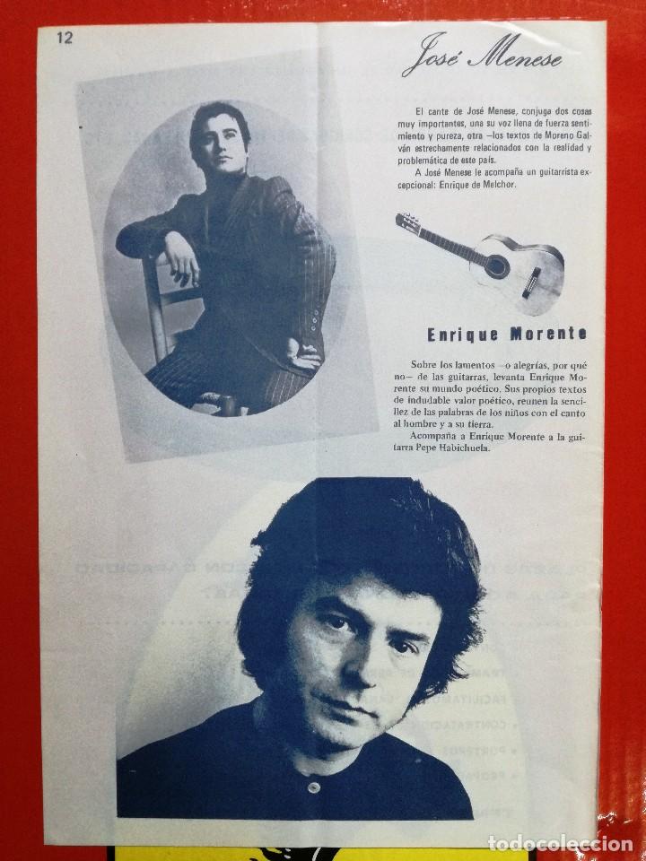 Fotos de Cantantes: PRODUCIONES  ARTISTAS PODER.31X21 CM.JOSSE MENESE.ENRIQUE MORENTE.