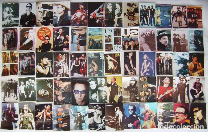 Fotos de cantantes: U2. 50 reproducciones en foto. Lote N&ordm; 1.