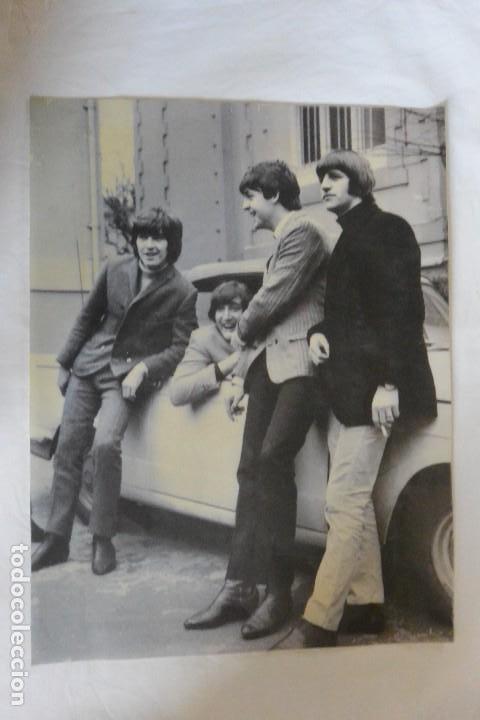 Fotos de cantantes: BONITA FOTO CARTEL THE BEATLES PLASTIFICADA 36 X 27