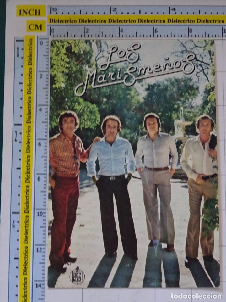 Photos de Chanteurs et Chanteuses: POSTAL DE M&Uacute;SICA. A&Ntilde;O 1981. GRUPO HISPAVOX. LOS MARISME&Ntilde;OS. 1264