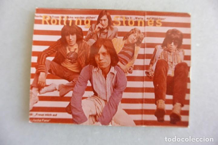 Fotos de Cantantes: FOTO, CROMO TARJETA ROLLING STONES A&Ntilde;OS 70