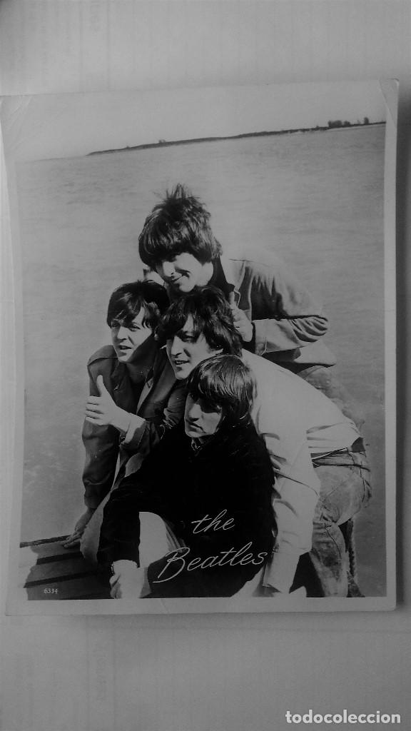 Fotos de cantantes: ANTIGUA FOTOGRAFIA THE BEATLES , MEDIDAS 18 X 24,5 CM