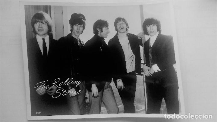 Fotos de Cantantes: ANTIGUA FOTOGRAFIA THE ROLLING STONES, MEDIDAS 23,5 X 18 CM