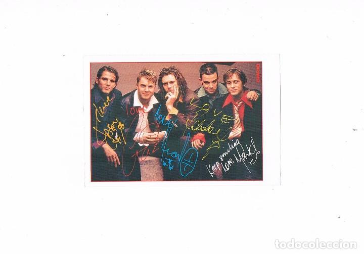 Fotos de Cantantes: FOTOGRAFIA FICHA TAKE THAT BRAVO **