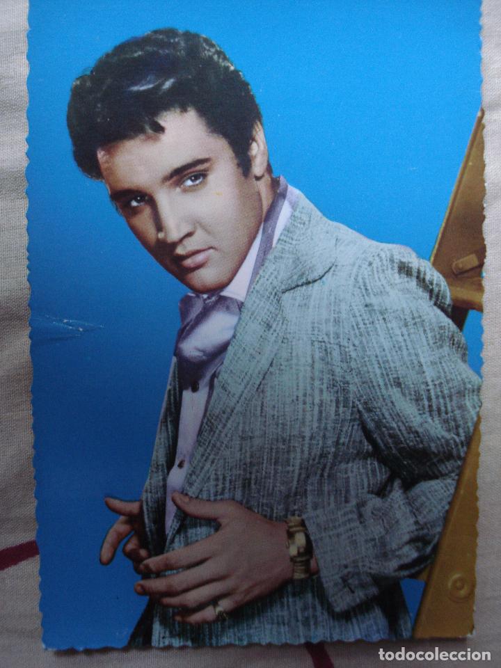 Photos de Chanteurs et Chanteuses: POSTAL DE ELVIS PRESLEY 1962