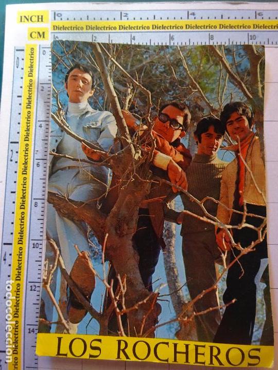 Photos de Chanteurs et Chanteuses: POSTAL DE M&Uacute;SICA. A&Ntilde;O 1966 GRUPO LOS ROCHEROS. 1018