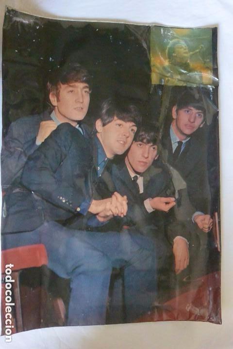Fotos de cantantes: FOTO CARTEL THE BEATLES PLASTIFICADA. 40 X 30