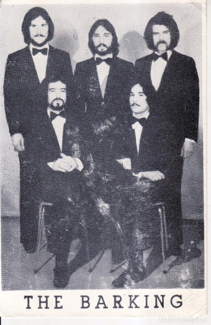 Photos de Chanteurs et Chanteuses: POSTAL PROMOCIONAL O PUBLICITARIA DE THE BARKING