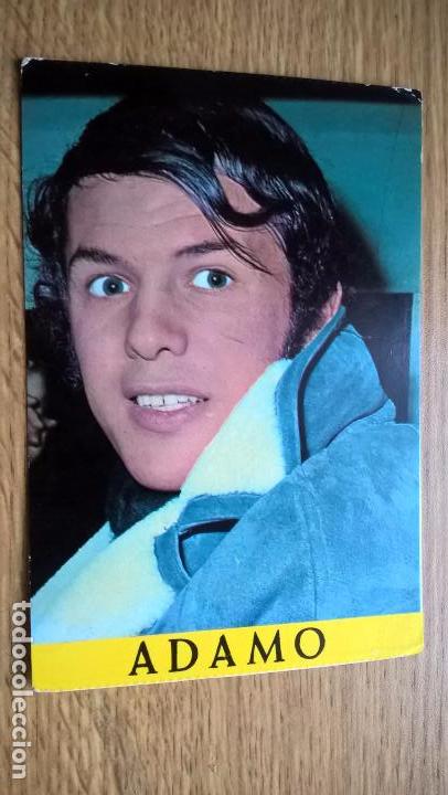 Fotos de Cantantes: Adamo. Postal de &eacute;poca