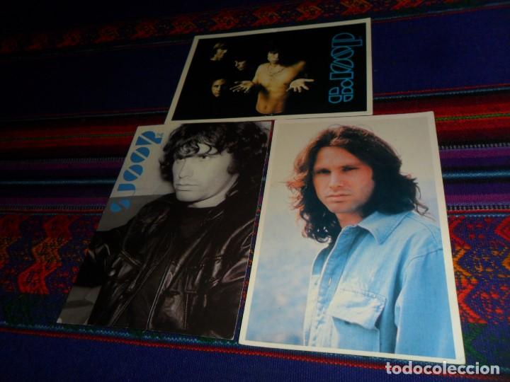 Fotos de Cantantes: THE DOORS JIM MORRISON LOTE DE 3 POSTAL SIN USO. RARAS.