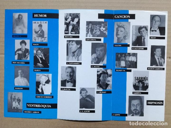 Fotos de cantantes: PRODUCCIONES GAMA 2.BACCARA,LOA AMAYA,SALOME,MICKY,BONEY M,AGUILE,BIGOTE,MAYRA,URIBARRI