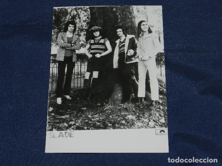 Photos of Singers: (M) SLADE FOTOGRAFIA PROMOCIONAL , 18 X 12'5 CM, BUEN ESTADO