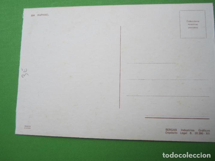 Fotos de cantantes: postal raphael , - Foto 2