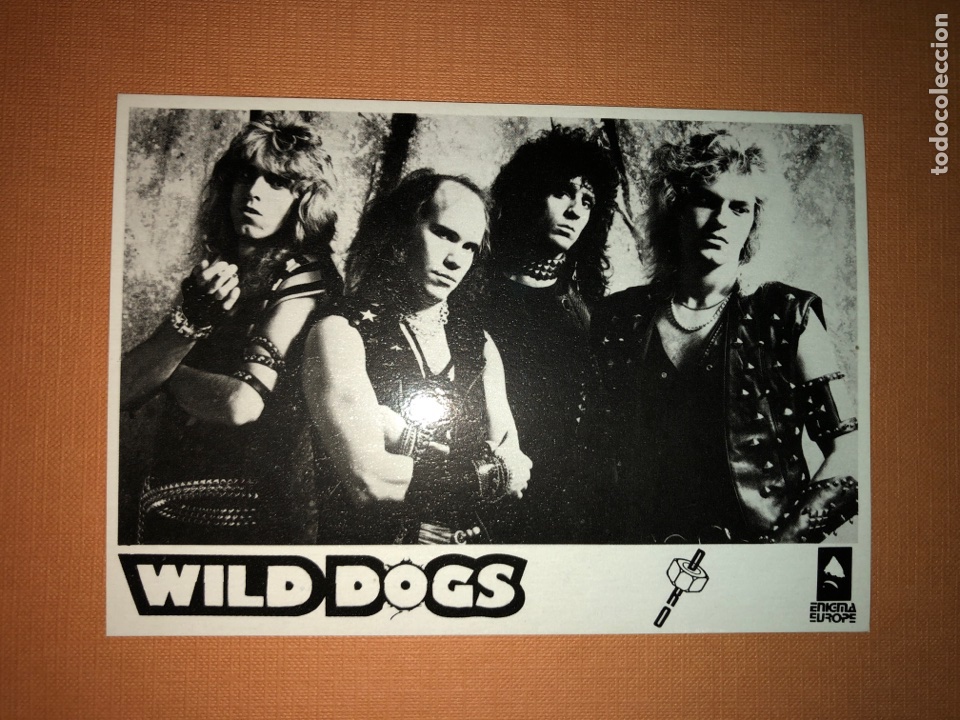 Photos de Chanteurs et Chanteuses: WILD FOTO PROMOCIONAL DRO 15x10,5 cms.