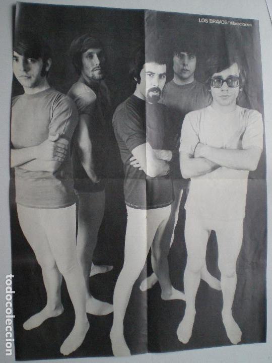 Photos de Chanteurs et Chanteuses: LOS BRAVOS // POSTER REVISTA VIBRACIONES 1970s // MOD Mike Kennedy Rat & Runaways