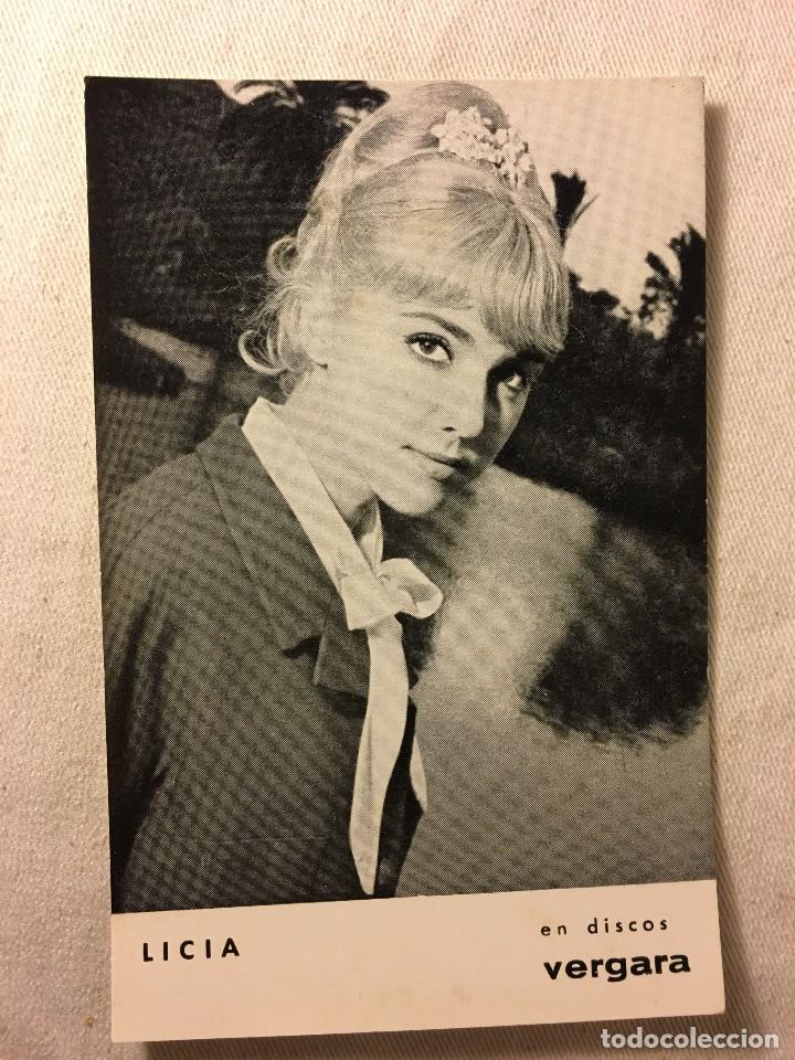 Photos de Chanteurs et Chanteuses: RA4 ANTIGUA DISCOGRAFIA ARTISTA LICIA DISCOS VERGARA ORIGINAL A&Ntilde;OS 60