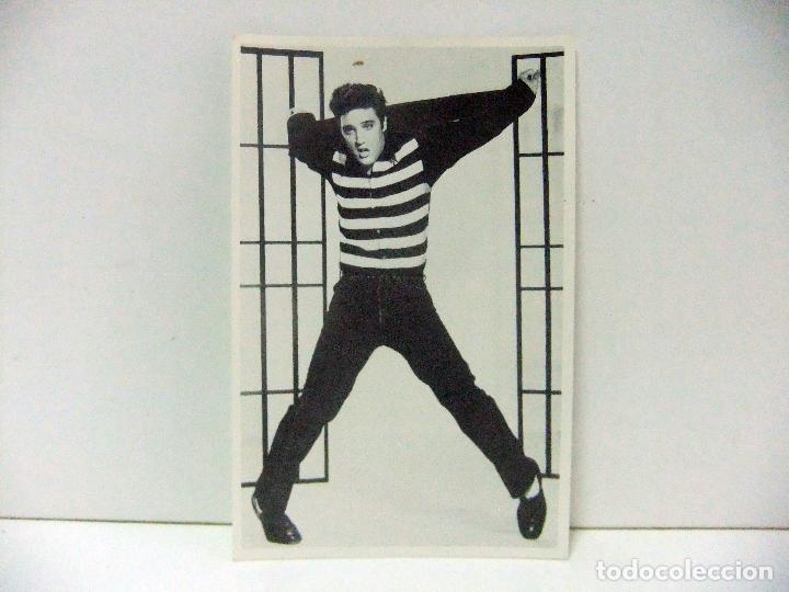 Fotos de cantantes: POSTAL ELVIS PRESLEY JAILHOUSE ROCK FIRMA PREIMPRESA FIRMADA - CANTANTE M&Uacute;SICA FOTO FOTOGRAF&Iacute;A