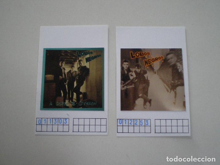 Photos de Chanteurs et Chanteuses: LOBOS NEGROS ROCKABILLY // FICHAS DE MUESTRARIO CON FOTOGRAFIA LP REPRESENTANTE DISCOGRAFICA1980s