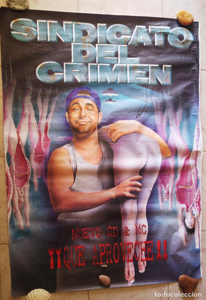 Fotos von Musikern: SINDICATO DEL CRIMEN. POSTER PROMOCIONAL QUE APROVECHE!!. A&Ntilde;O 1996 GRAN TAMA&Ntilde;O