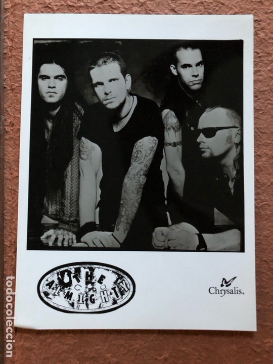 Photos de Chanteurs et Chanteuses: THE ALMIGTHY. FOTOGRAF&Iacute;A PROMOCIONAL DISCOGR&Aacute;FICA CHRYSALIS. 18 x 24 cms.