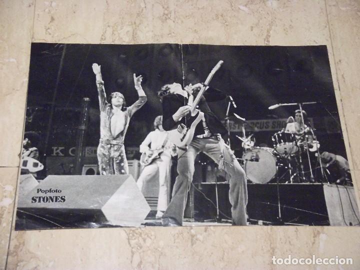 Fotos de Cantantes: ROLLING STONES-POSTER-EN BLANCO Y NEGRO MEDIDAS 42 X 29