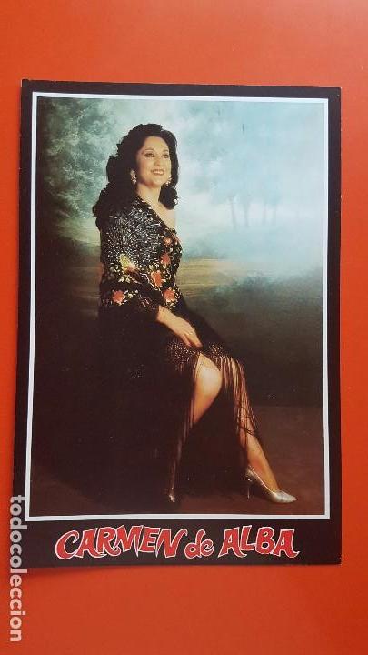 Photos of Singers: TARJET&Oacute;N PROMOCIONAL DE CARMEN DE ALBA. COPLA