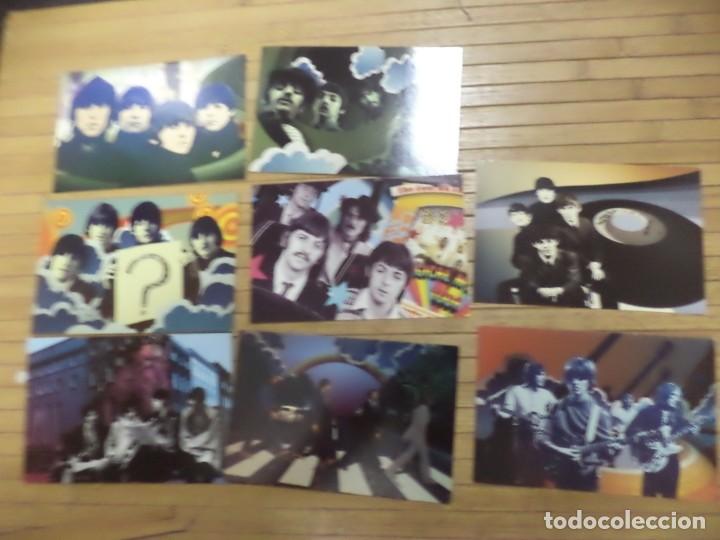 Fotos de Cantantes: The Beatles.Lote de 8 tarjetas postales.