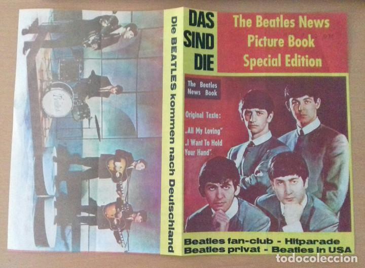 Fotos de cantantes: THE BEATLES FOLLETO PROMOCINAL FAN CLUB ALEMANIA 1977