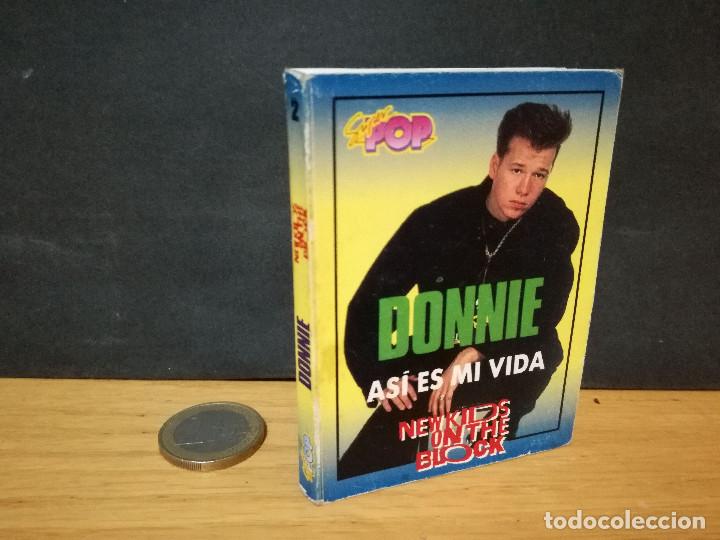 Fotos de Cantantes: Libro librito new kids on the block Donnie Asi es mi vida revista super pop a&ntilde;o 1991