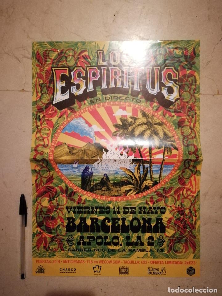 Photos de Chanteurs et Chanteuses: CARTEL ORIGINAL -A3- Los Esp&iacute;ritus - ROCK - ARGENTINO - Blues Psicod&eacute;lico