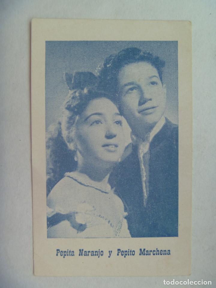 Photos de Chanteurs et Chanteuses: PEQUE&Ntilde;A POSTAL DE LOS NI&Ntilde;OS FLAMENCOS PEPITA NARANJO Y PEPITO MARCHENA, A&Ntilde;OS 50