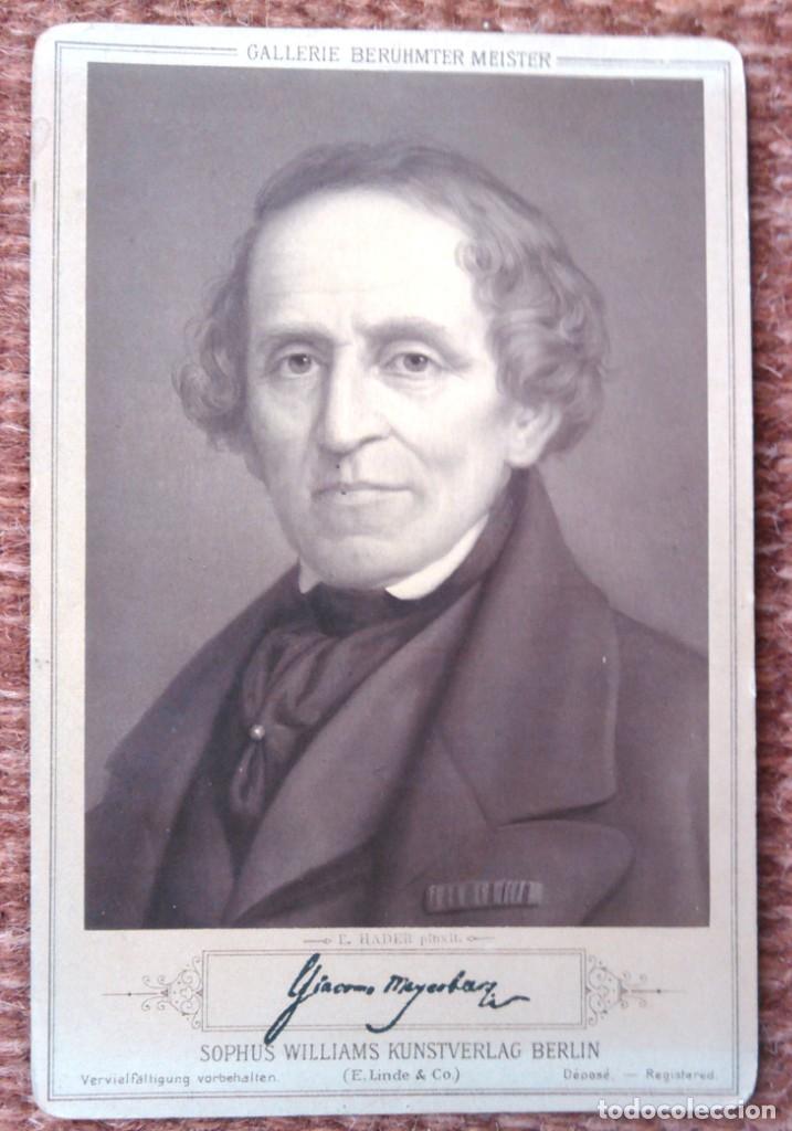 Photos de Chanteurs et Chanteuses: GIACOMO MEYERBEER