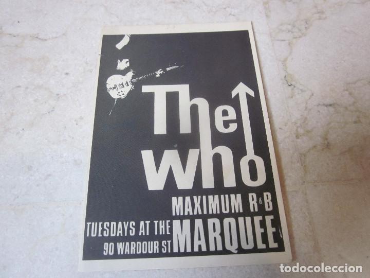 Fotos de Cantantes: POSTAL THE WHO AT THE MARQUEE