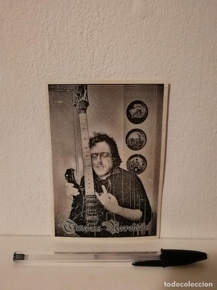 Photos of Singers: FLYER OFICIAL FOLLETO -9*13- TIMELESS NECROTEARS 2018 - EXPERIMENTAL DOOM METAL - HEAVY